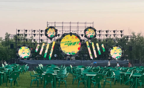 舞臺電動葫蘆讓2022年石家莊國際啤酒節(jié)舞臺更炫酷